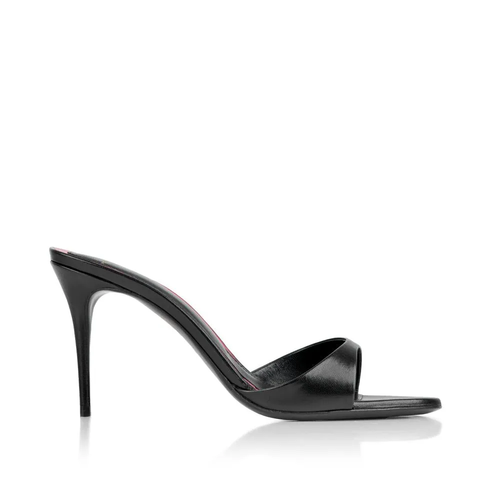 Lidylle 85 Mm Black Matt Leather