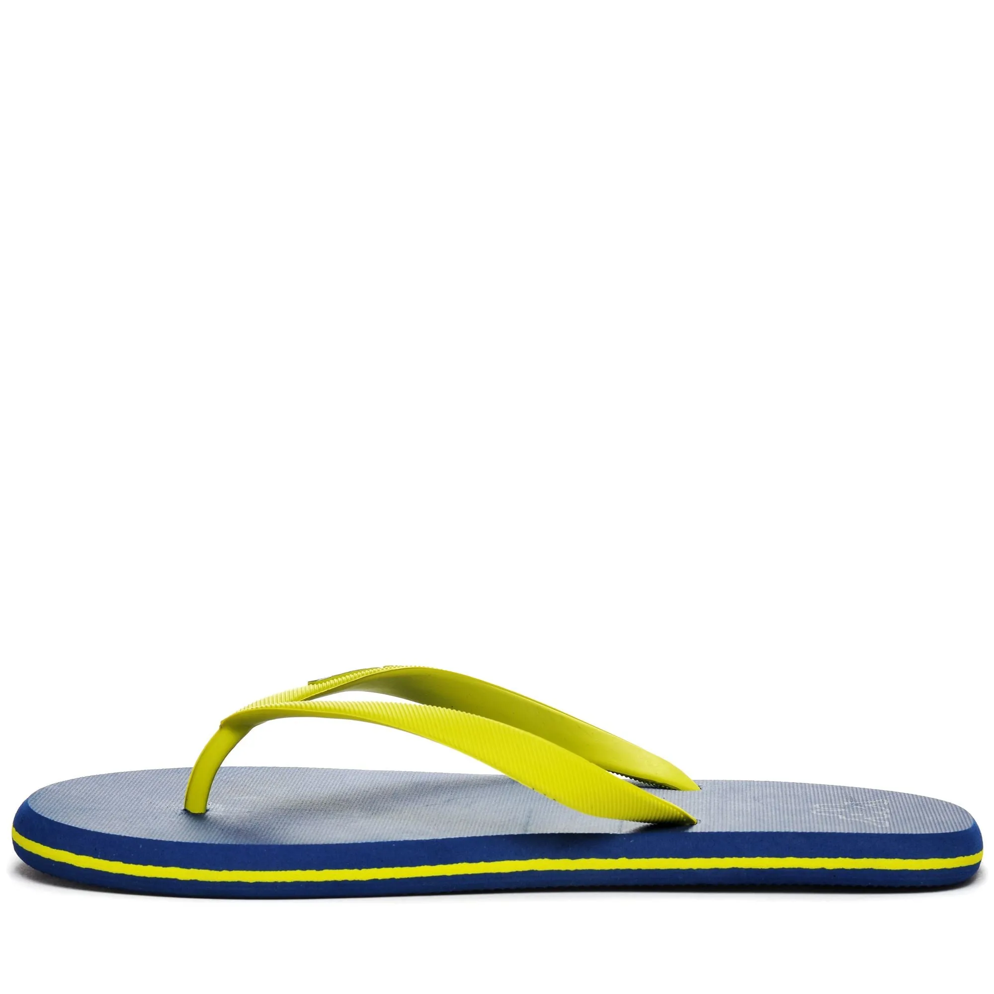 LOGO MOKER - Flip-Flops - Thongs - Unisex - BLUE SEA-GREEN LIME