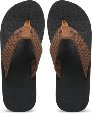 MAIITRIP Men's Soft Comfort Flip Flops(Size:7-15)
