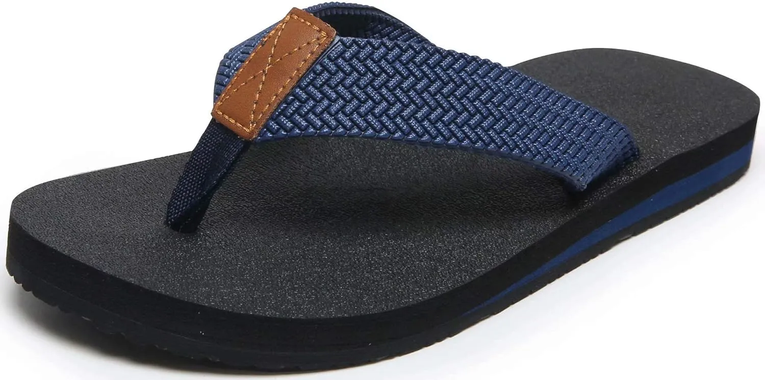 MAIITRIP Men's Soft Comfort Flip Flops(Size:7-15)