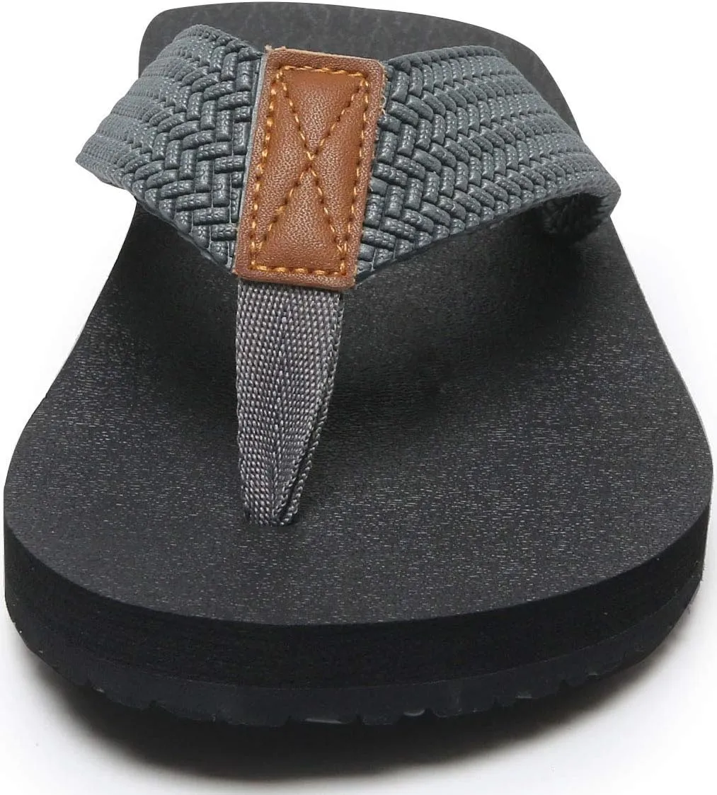 MAIITRIP Men's Soft Comfort Flip Flops(Size:7-15)