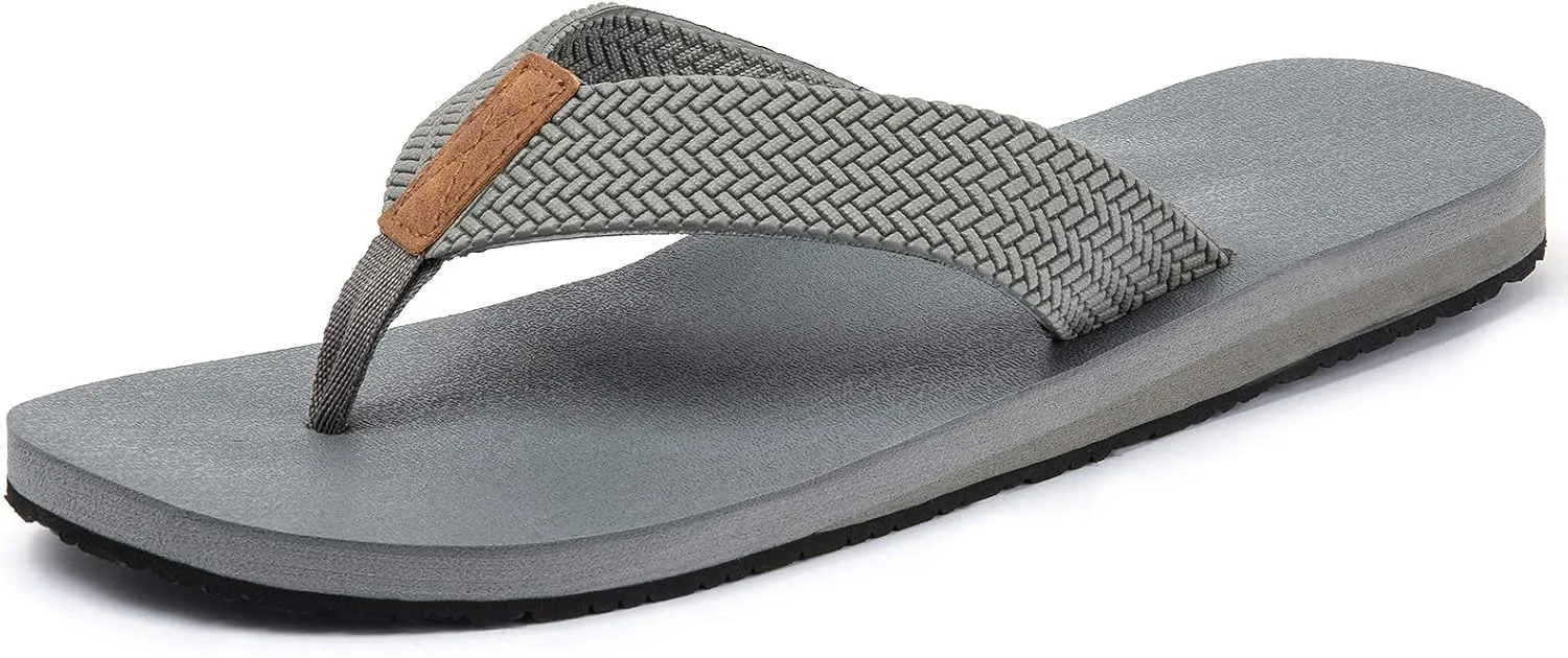 MAIITRIP Men's Soft Comfort Flip Flops(Size:7-15)
