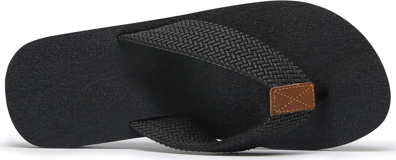 MAIITRIP Men's Soft Comfort Flip Flops(Size:7-15)