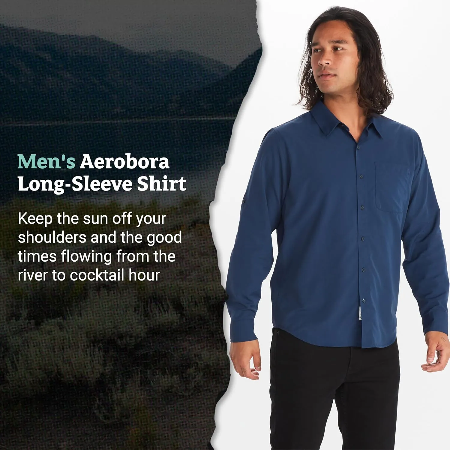 MARMOT Men's Aerobora Long Sleeve Shirt