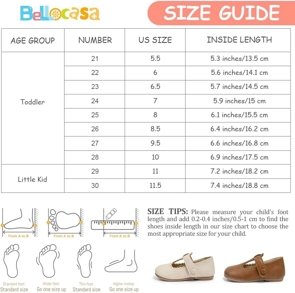 Mary Jane Little Girls Dress Shoes Toddler Baby Ballet Flats Flower Girls Wedding Party Bow Princess Kid Shoes