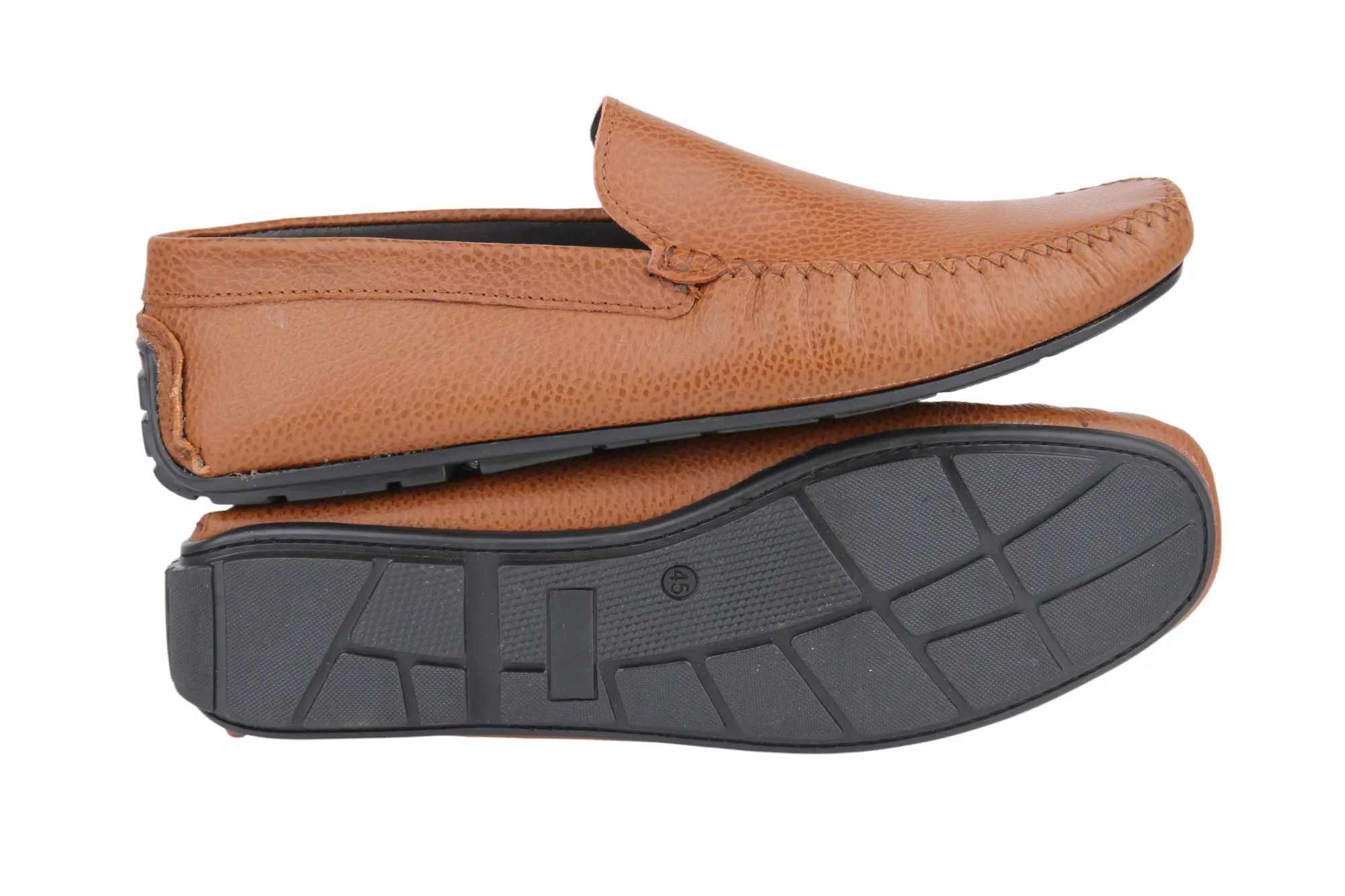 Mens leather loafer shoe 993516 (Special Size)