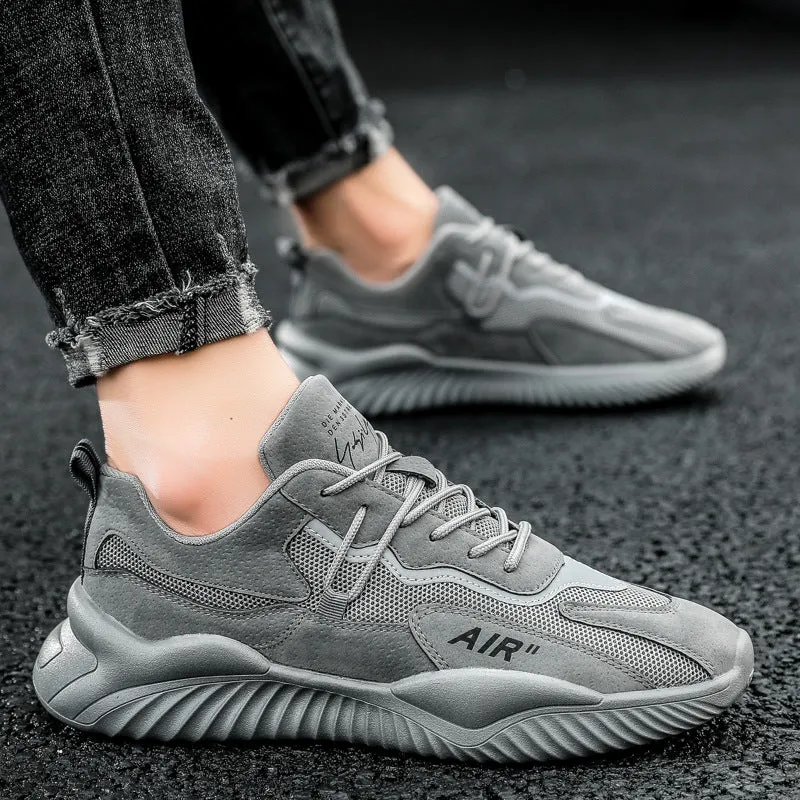 Men's Spring Low-Top Flat Shoes Breathable Lazy Shoes