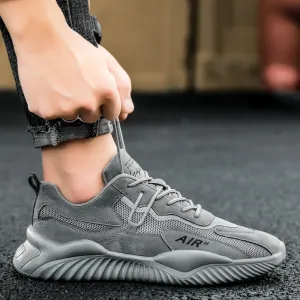 Men's Spring Low-Top Flat Shoes Breathable Lazy Shoes
