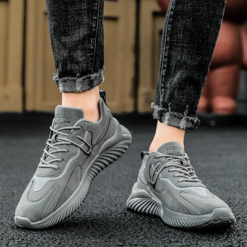 Men's Spring Low-Top Flat Shoes Breathable Lazy Shoes