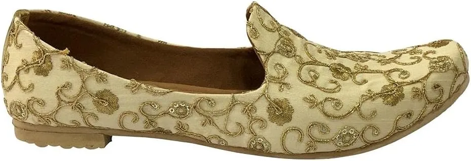 Men’s Traditional Punjabi Jutti Handmade Punjabi Khussa Shoes – Perfect for Kurta & Sherwani Men’s Designer Mojari Shoes