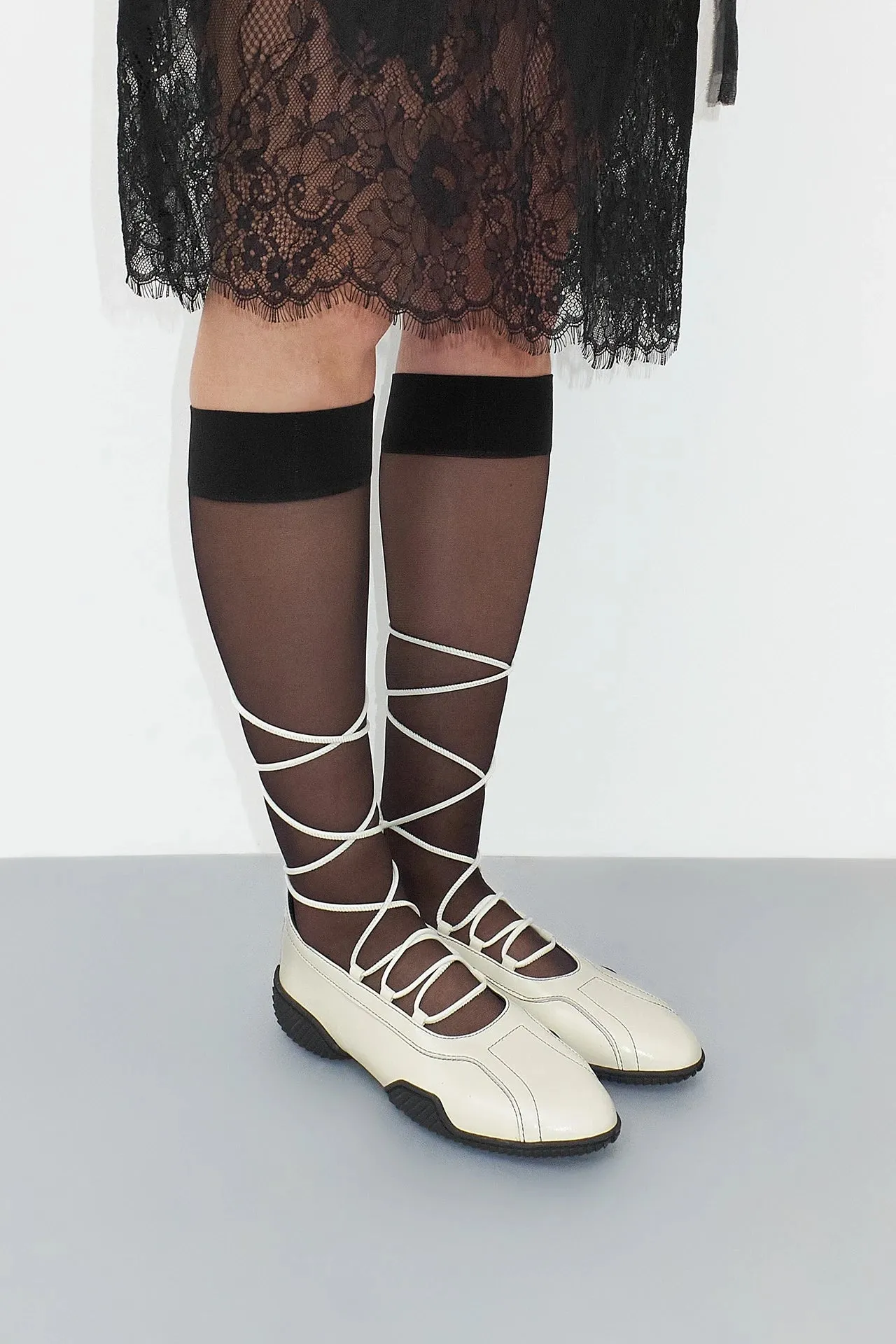 MIISTA AVERIE CREAM LACE BROGUES