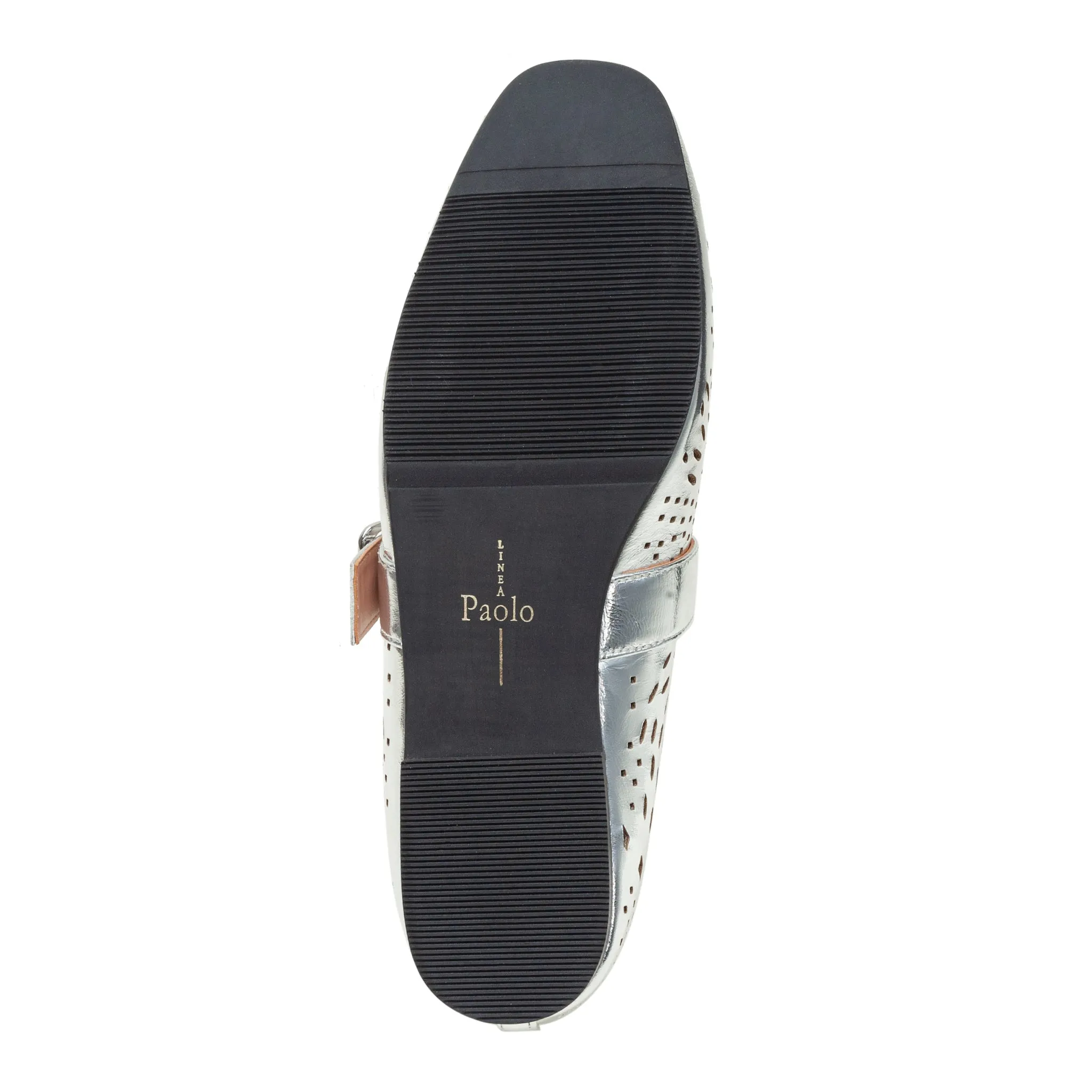 MILLER | Laser Cut Leather Mary Jane Flats