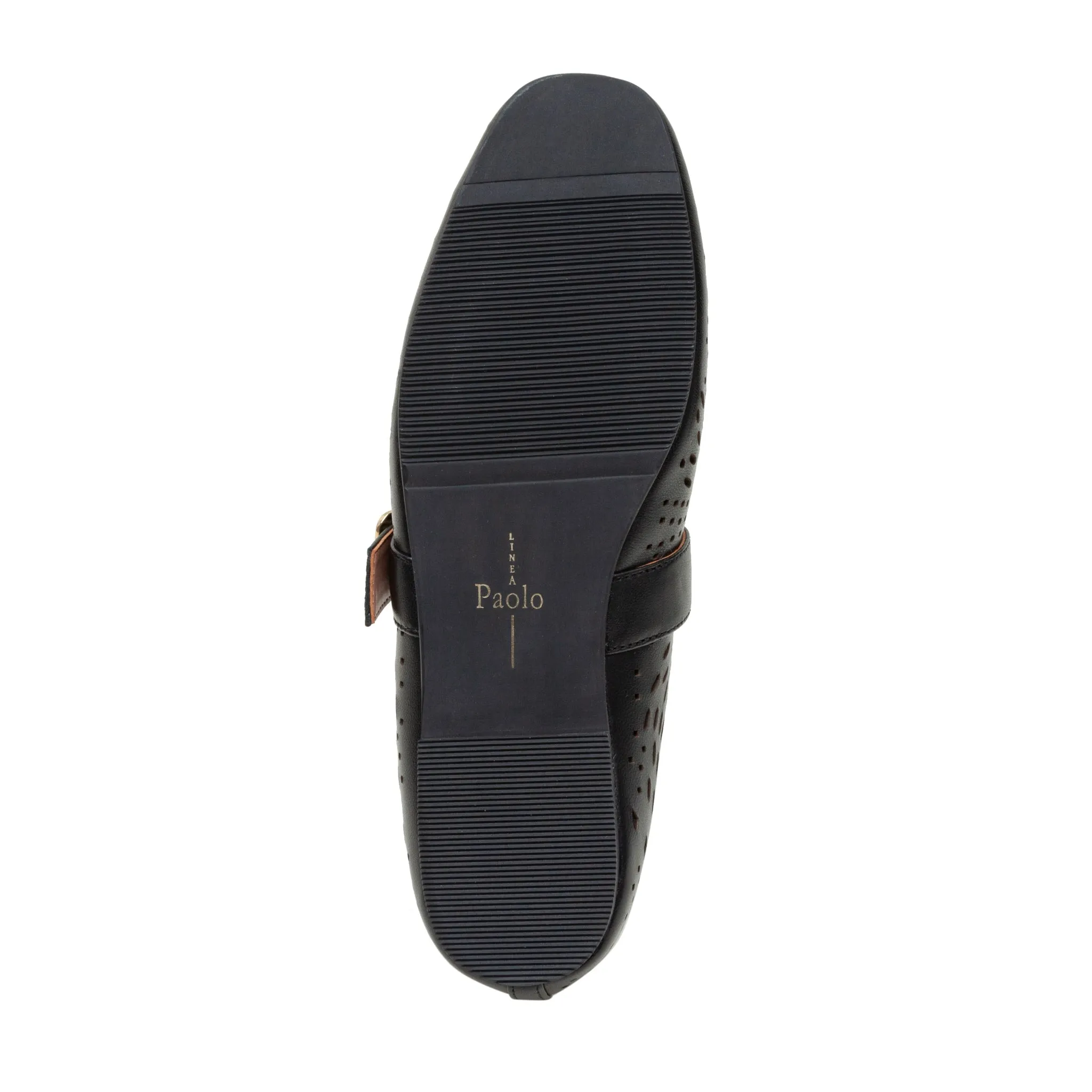 MILLER | Laser Cut Leather Mary Jane Flats