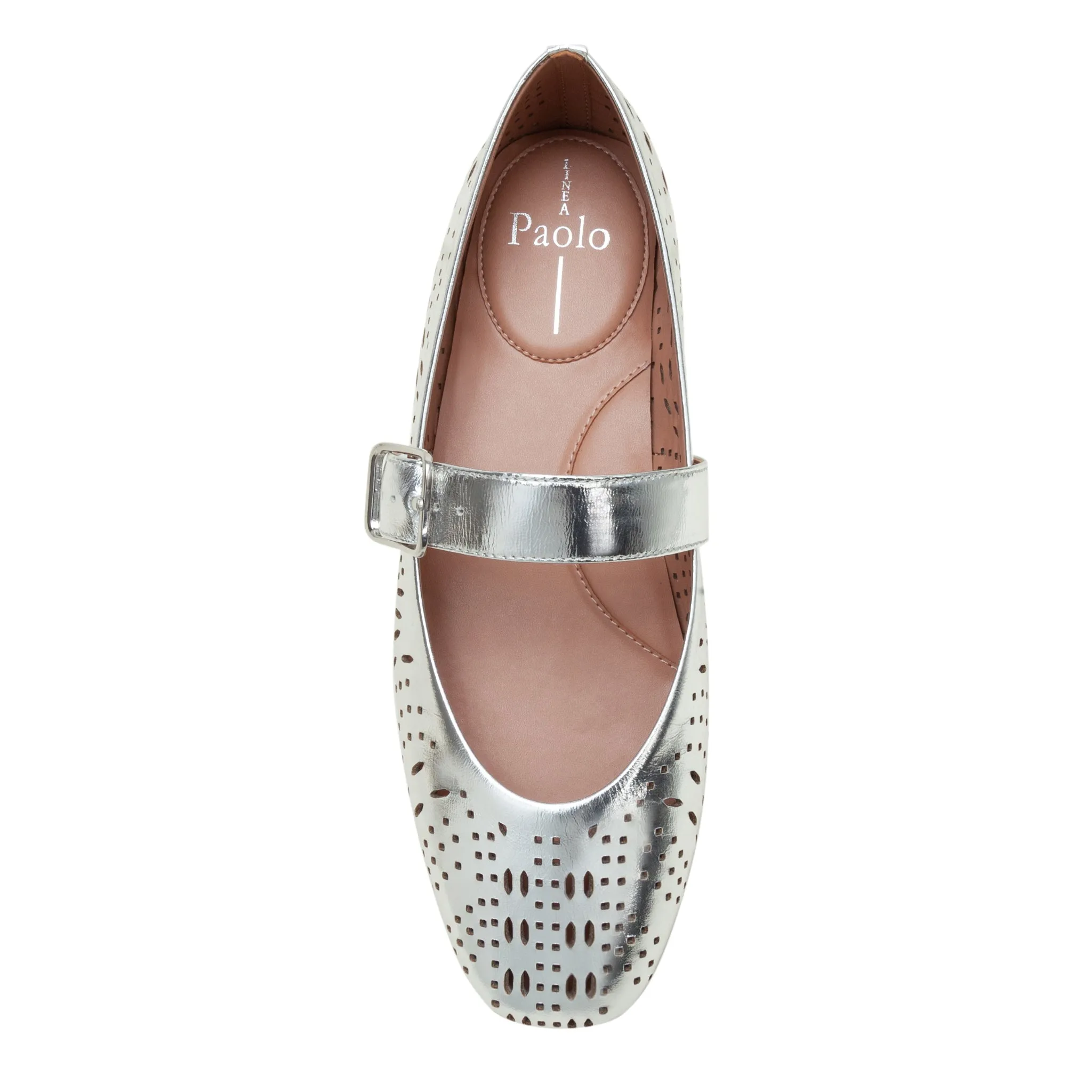 MILLER | Laser Cut Leather Mary Jane Flats