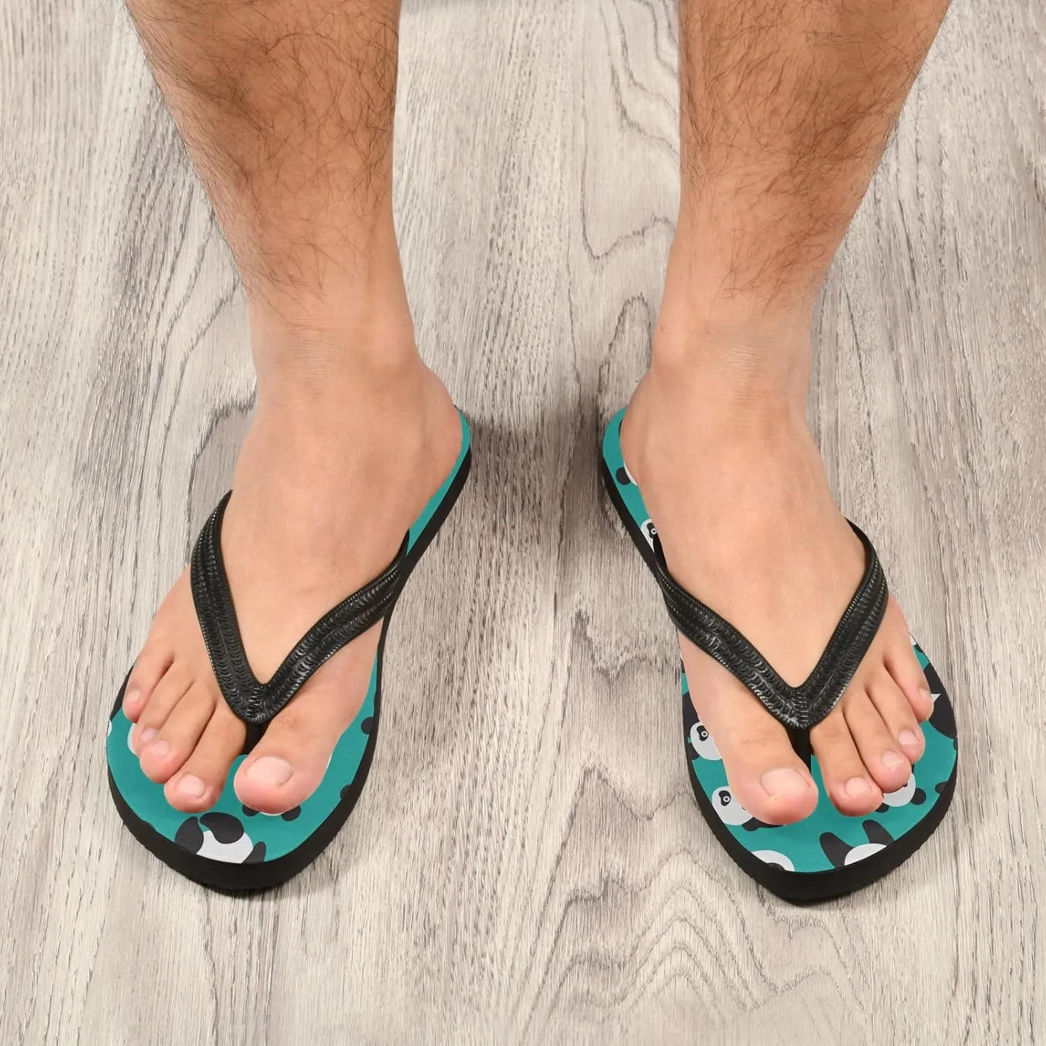 MNSRUU EVA Rubber Flip Flops for Men & Women,Unisex Sandals Soft Cushion Footbed Comfort flip-flops