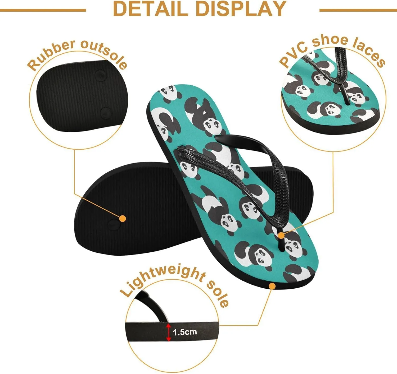 MNSRUU EVA Rubber Flip Flops for Men & Women,Unisex Sandals Soft Cushion Footbed Comfort flip-flops
