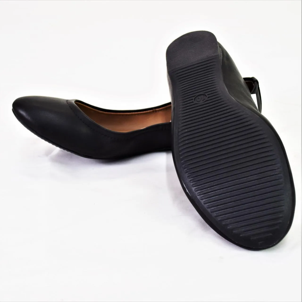 Mossimo Women's Ona Scrunch Ballet Flats Black 9.5