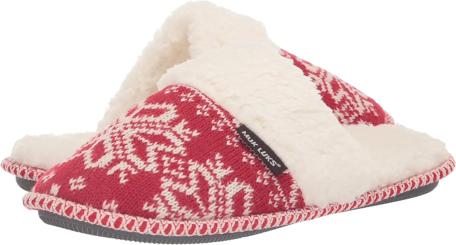 MUK LUKS Women's Frida Scuff Slippers