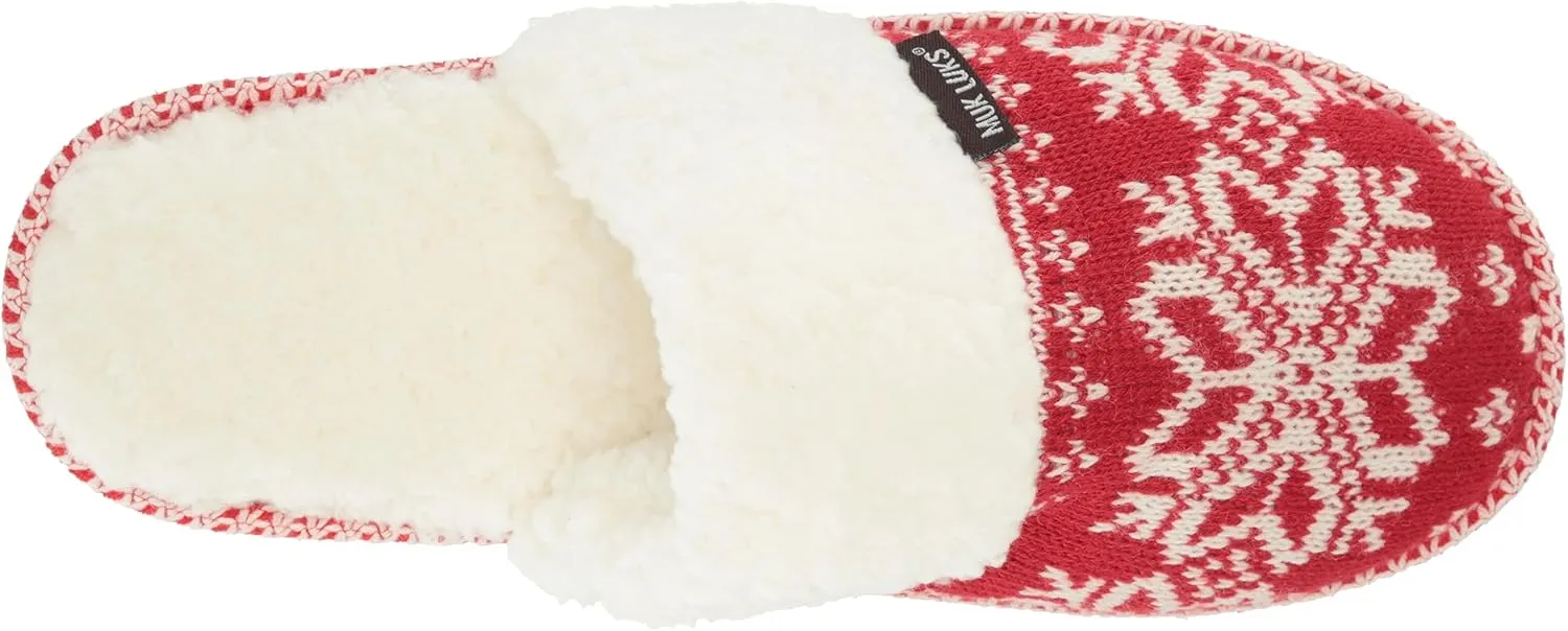 MUK LUKS Women's Frida Scuff Slippers