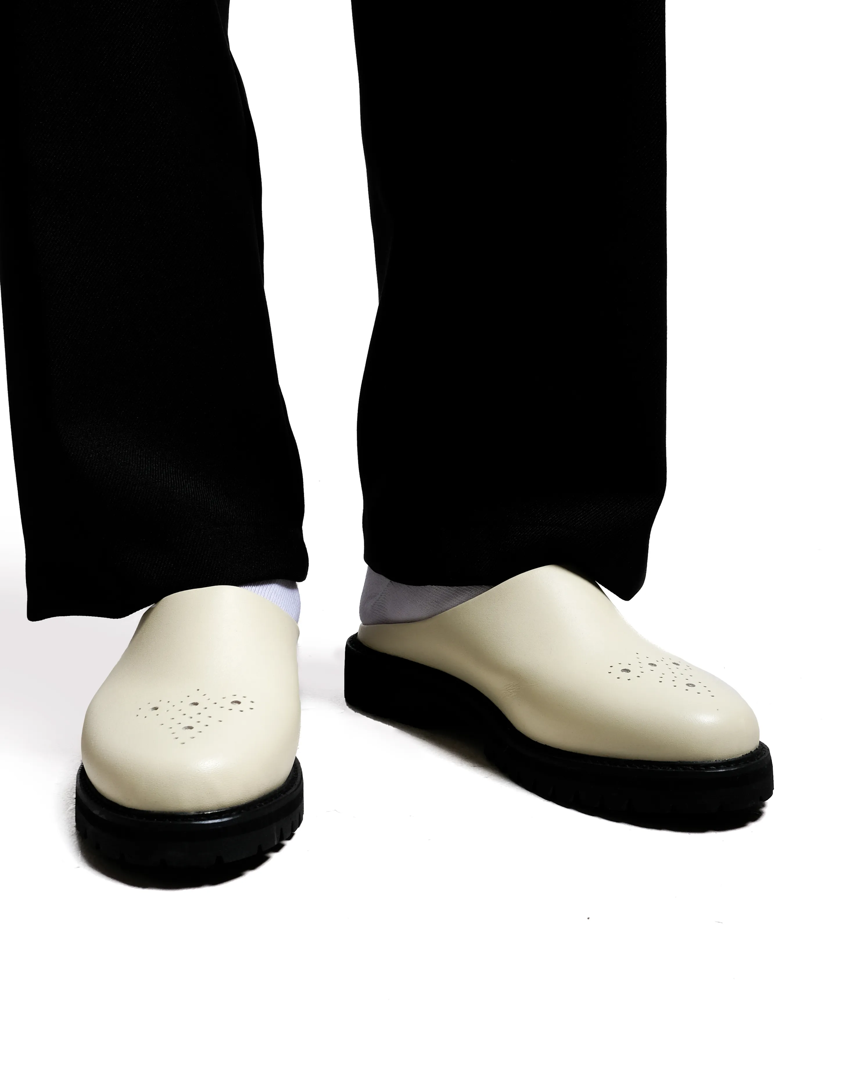 Mule - Ivory White