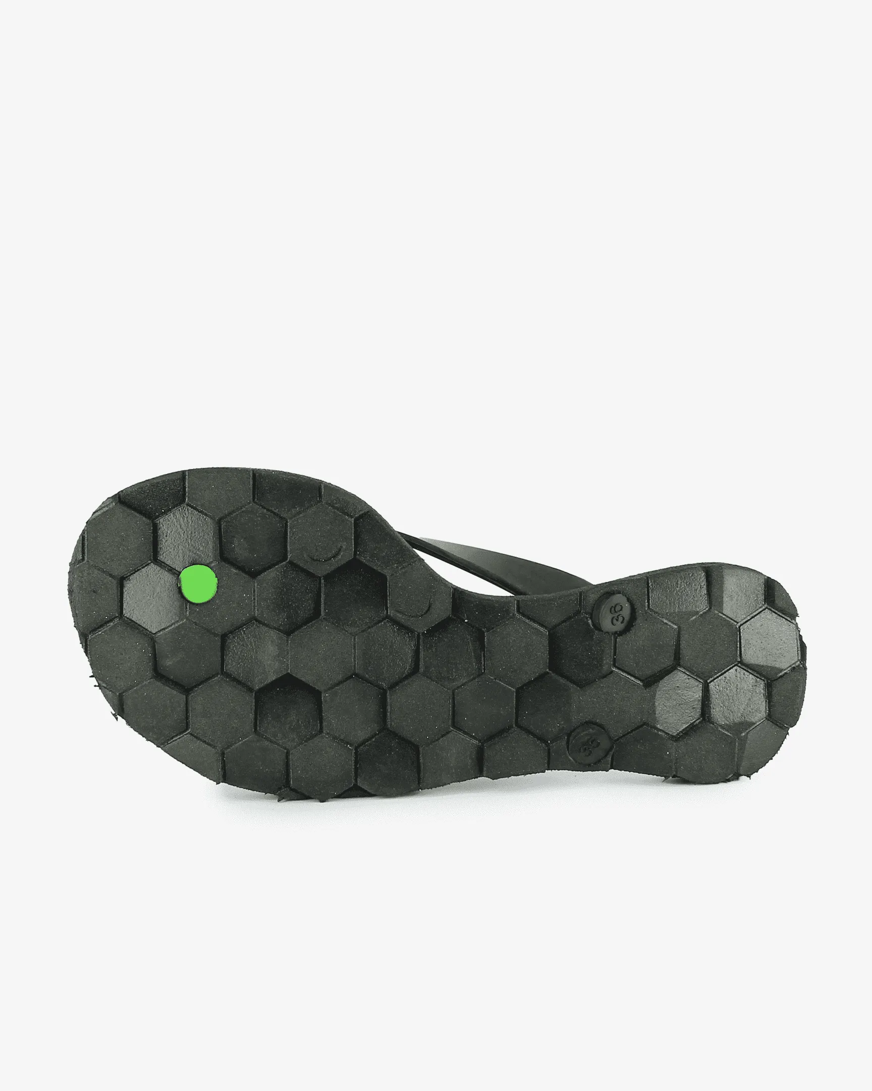 Nalu Rubber Flip Flops | Black