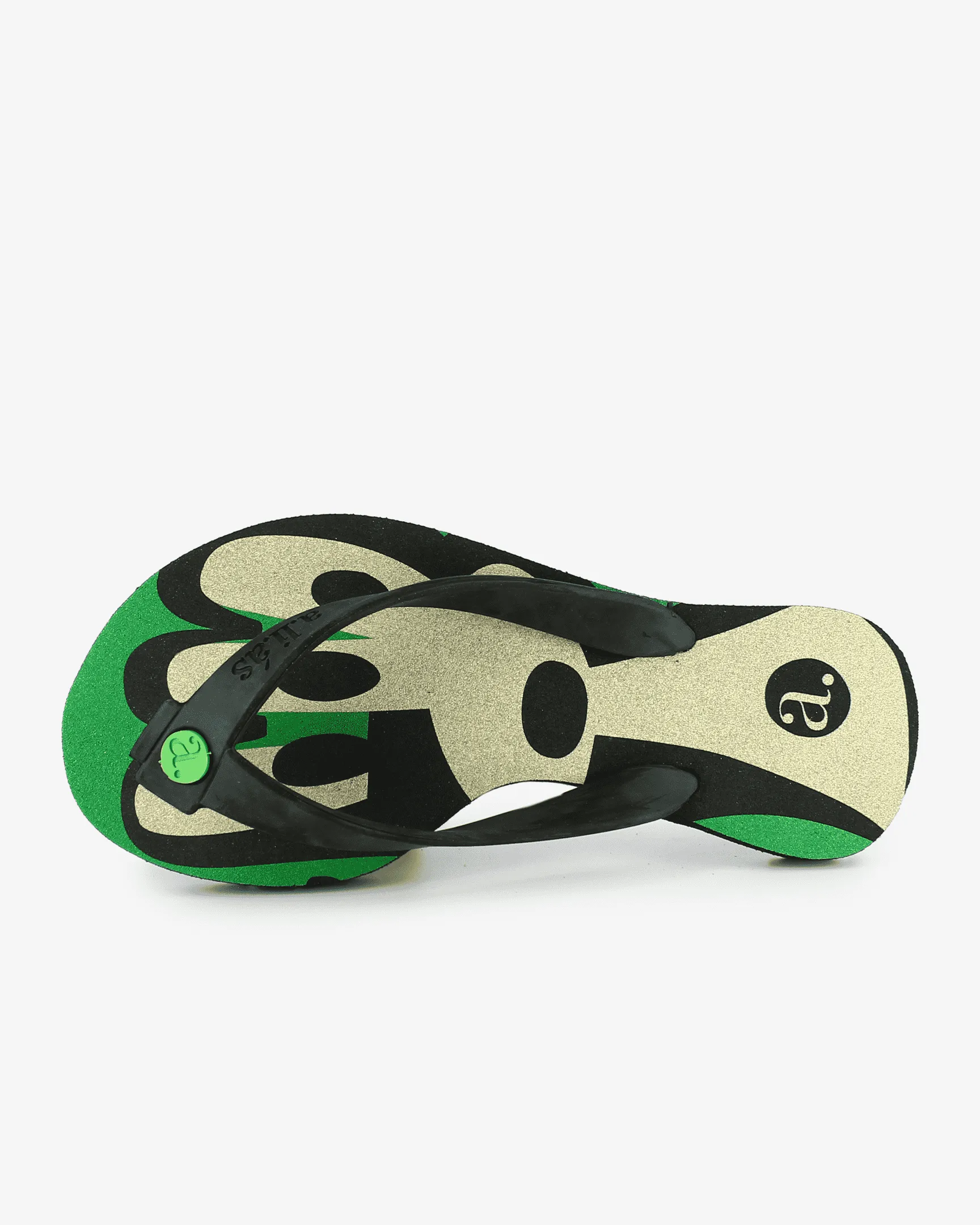 Nalu Rubber Flip Flops | Black