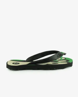 Nalu Rubber Flip Flops | Black