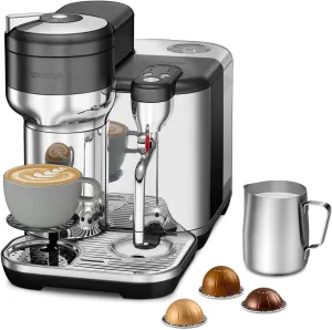Nespresso Breville Vertuo Creatista BVE850BST, Black Stainless Steel