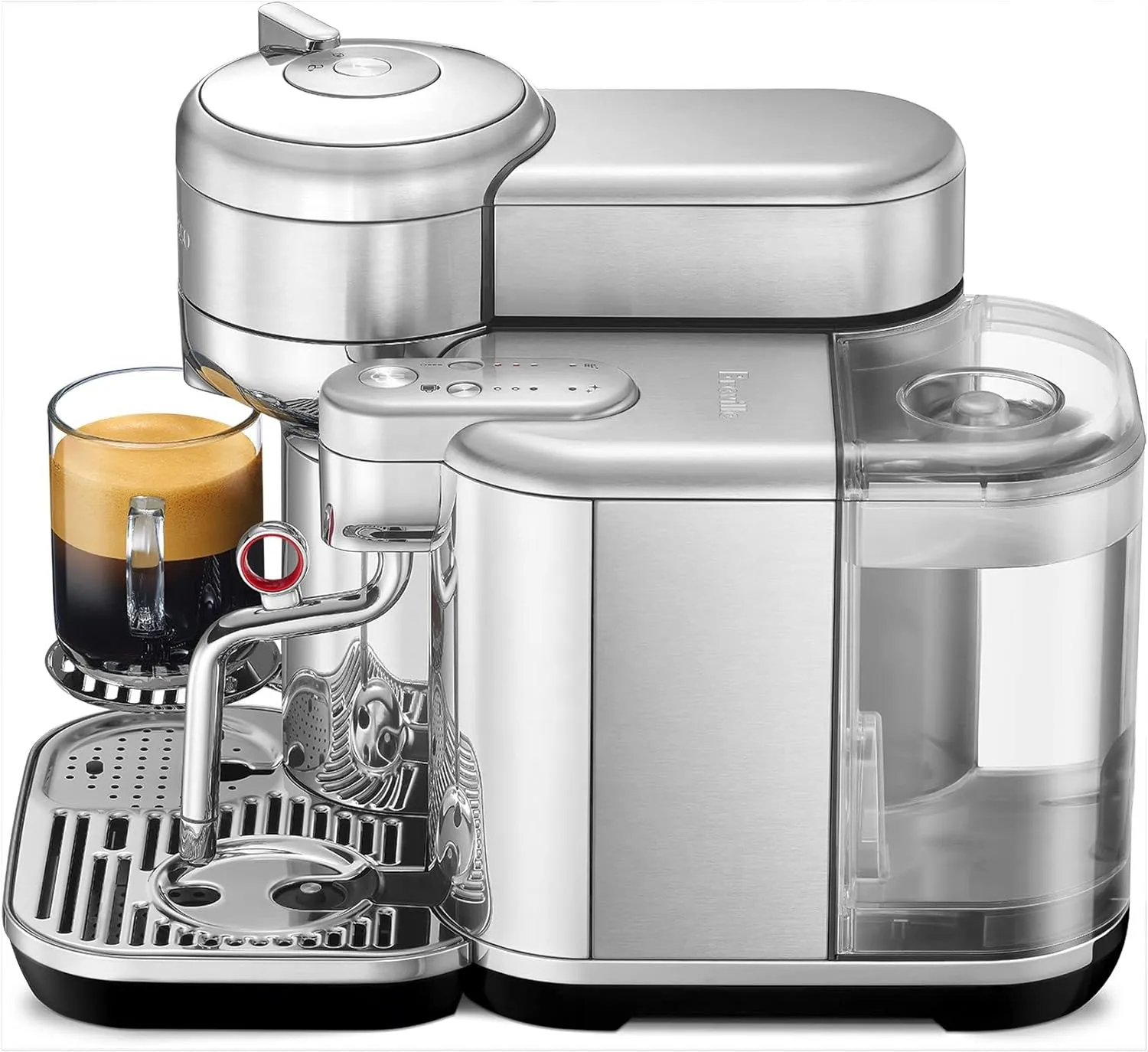 Nespresso Vertuo Creatista Coffee and Espresso Maker by Breville, Brushed Stainless Steel