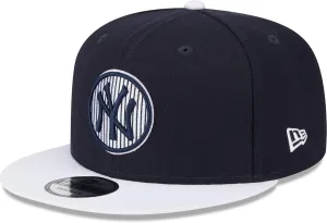 New Era MLB New York Yankees Navy White Baseball Batting Practice 9FIFTY Adjustable Snapback Hat Cap One Size Fits All