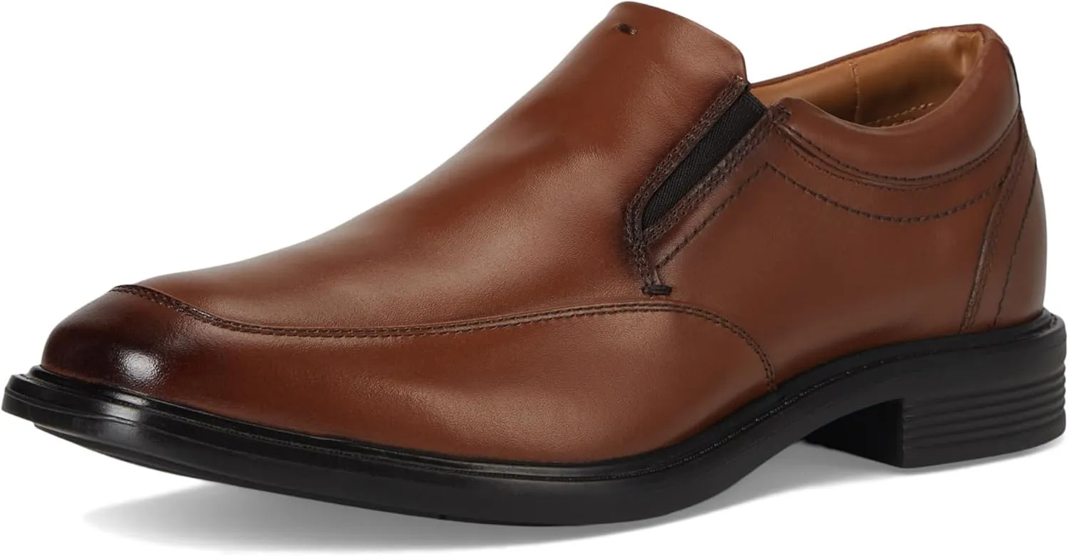 Nunn Bush Men's Stark Moccasin Toe Slip-on Leather Dress Casual Business Formal Loafer