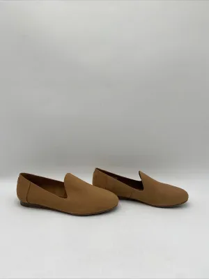 NWB TOMS Darcy Flat Loafer in Natural Brown Size 6