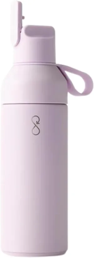 Ocean Bottle - Recycled Stainless Steel Go Water Bottle - Eco-Friendly & Reusable Bottle - Lavender Haze - 17 oz