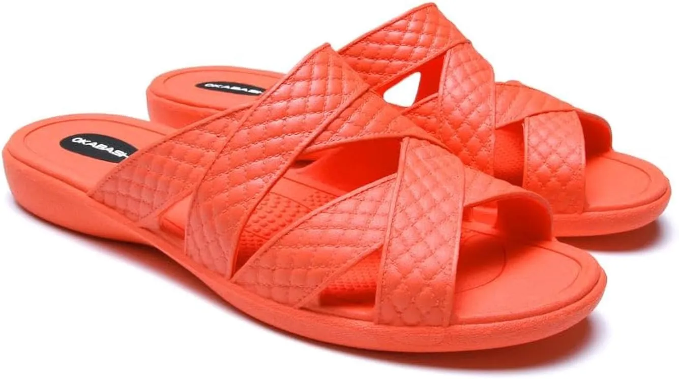 OKABASHI Women’s Cross Strap Flip Flops - Sandals