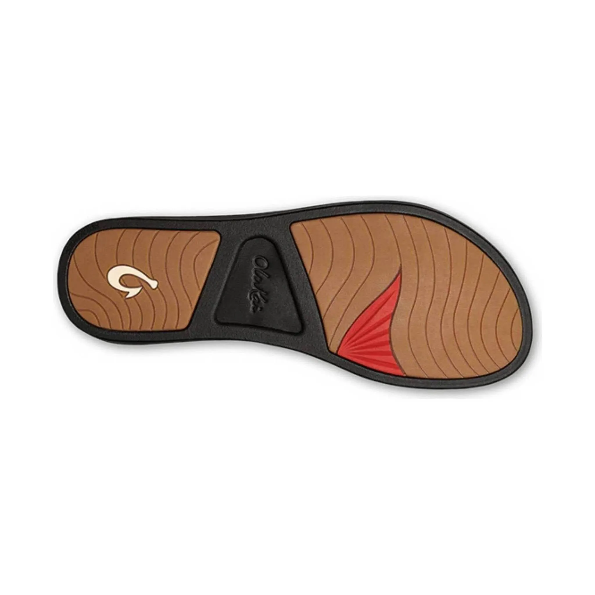 Olukai Women's Malae Wedge Flip Flop - Black