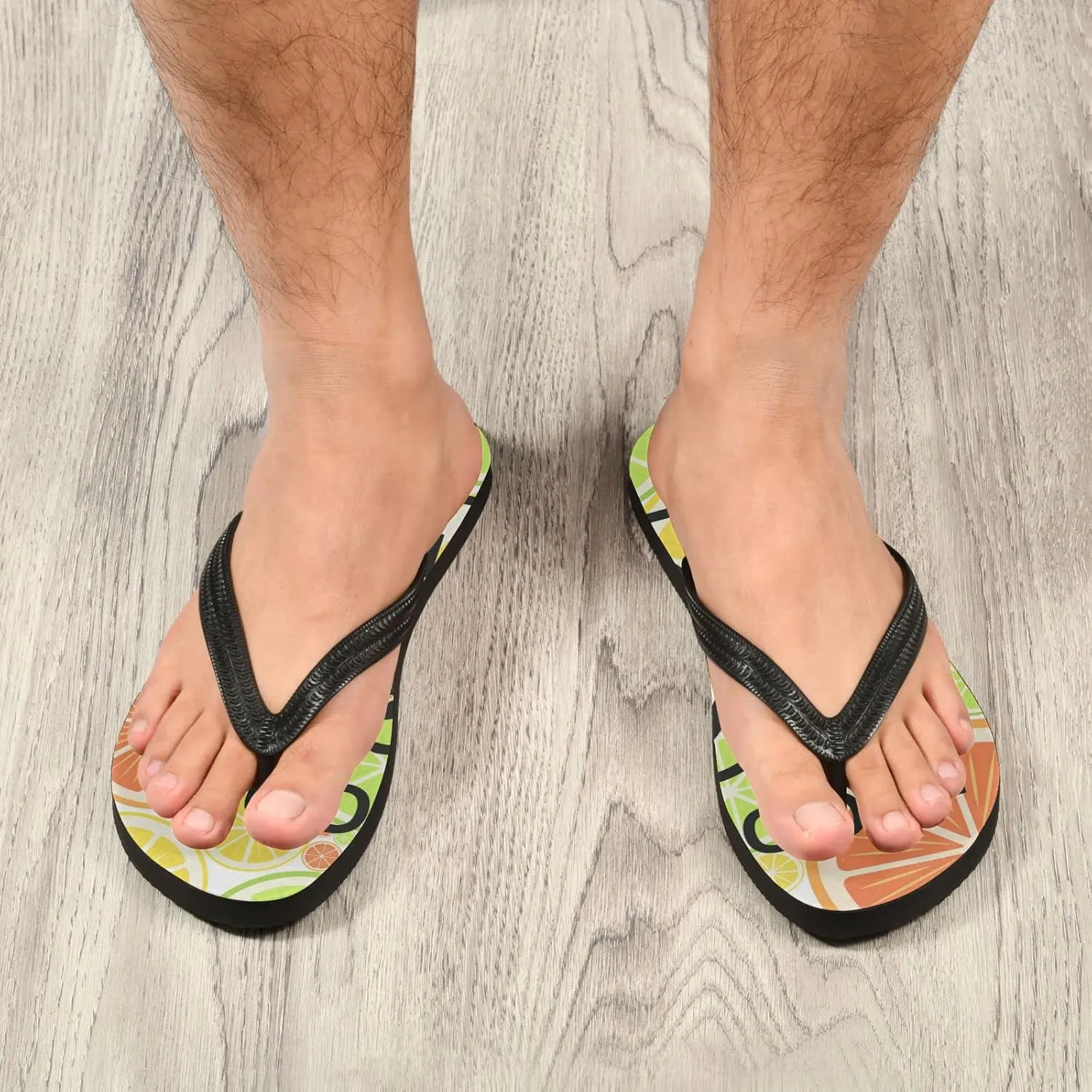 Oyihfvs Flip Flops Flip Sandal Home Slippers Hotel Spa Bedroom for Men Women XS-XXL