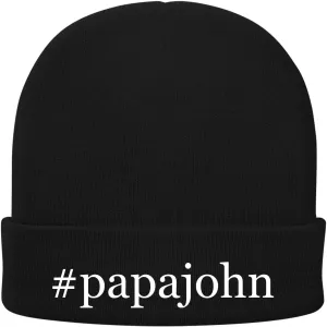 #papajohn - Soft Hashtag Adult Beanie Cap