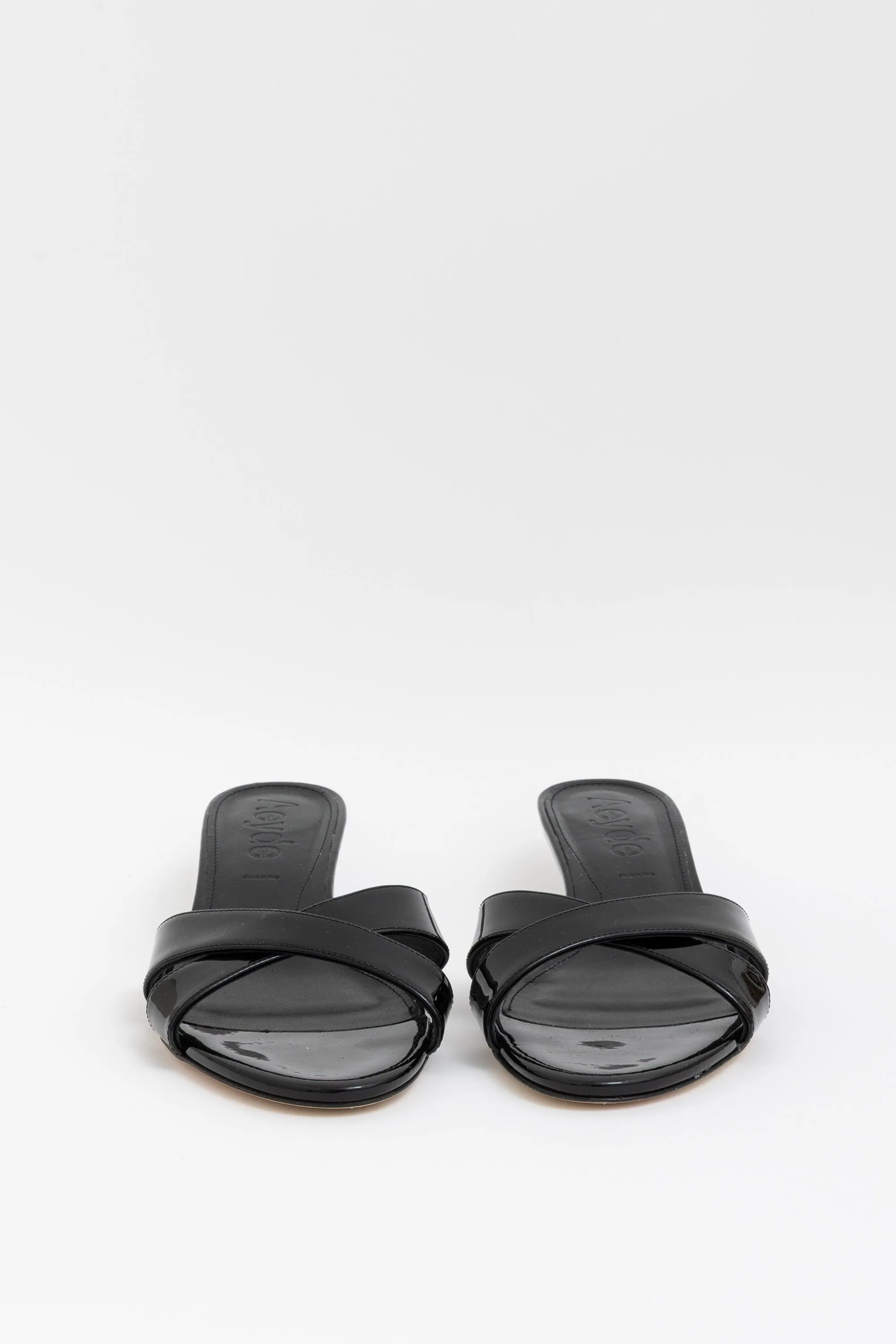 Patent Leather Mule