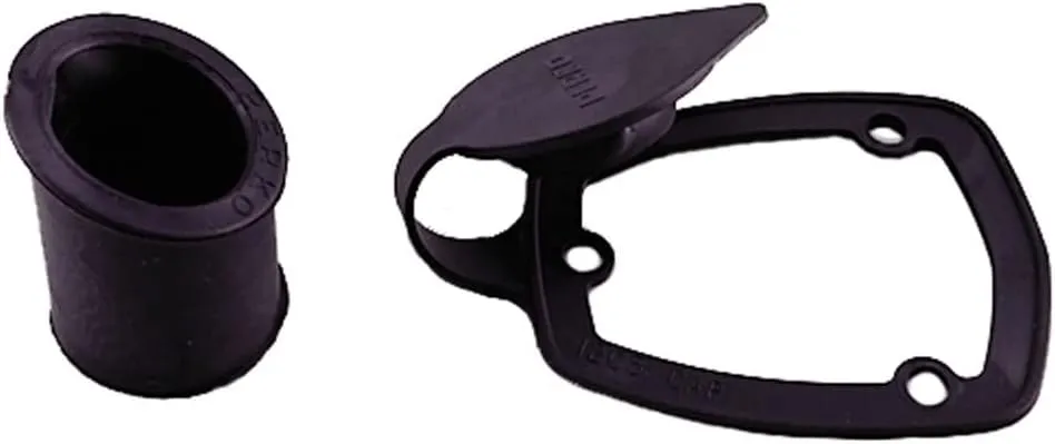 Perko 0480DP0BLK Cap and Gasket Kit for Fishing Rod Holder 0448DP1CHR