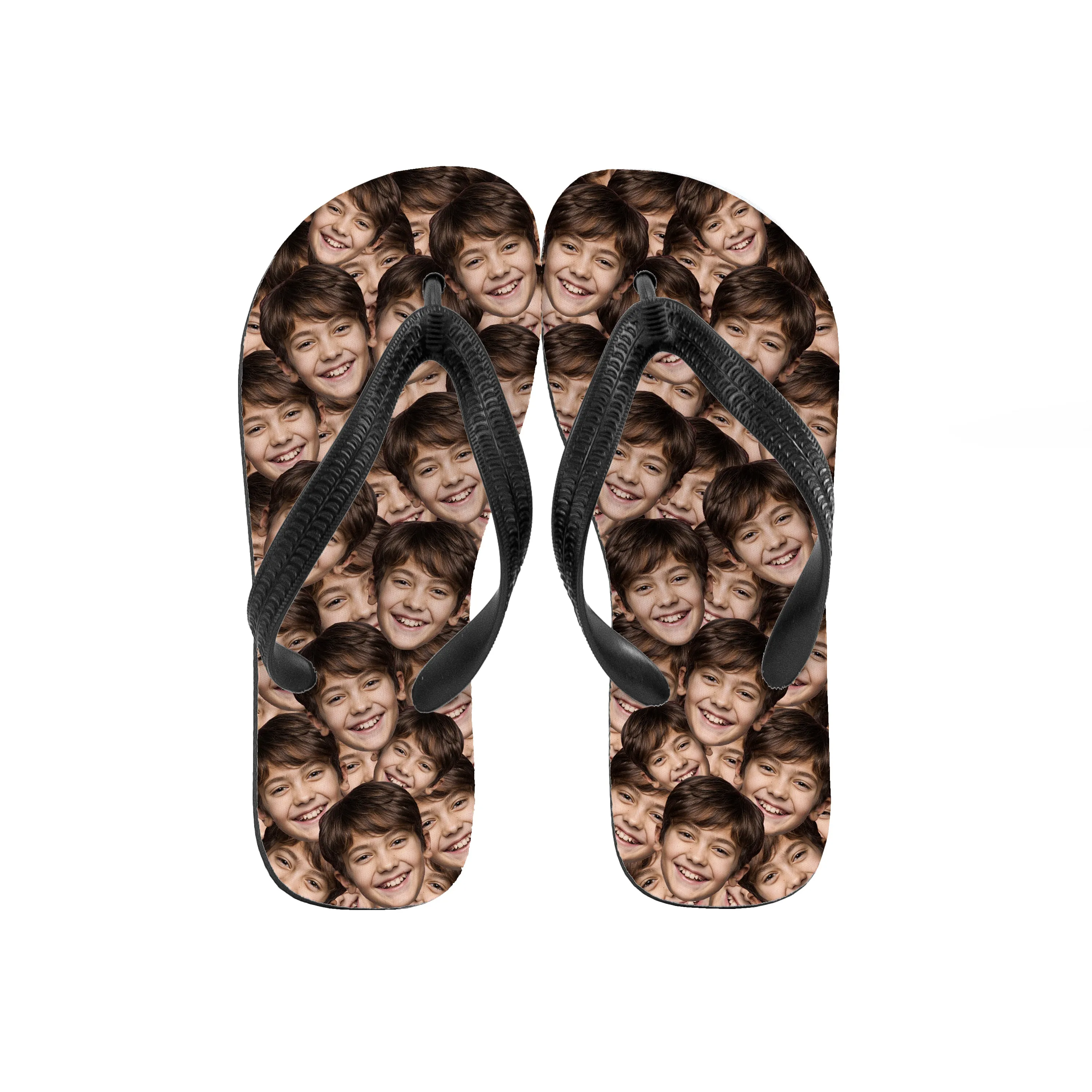Personalised Kid's Face Flip Flops