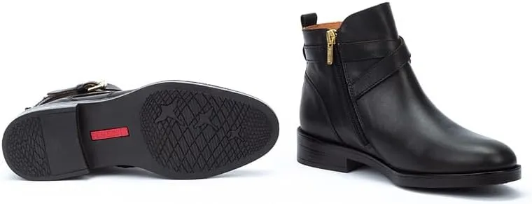 PIKOLINOS Flat Ankle Boots Leather Puertollano for Woman
