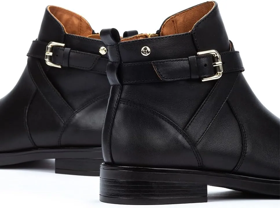 PIKOLINOS Flat Ankle Boots Leather Puertollano for Woman