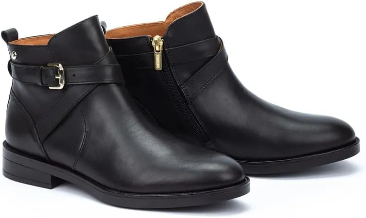 PIKOLINOS Flat Ankle Boots Leather Puertollano for Woman