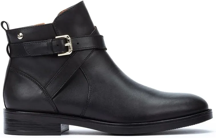 PIKOLINOS Flat Ankle Boots Leather Puertollano for Woman