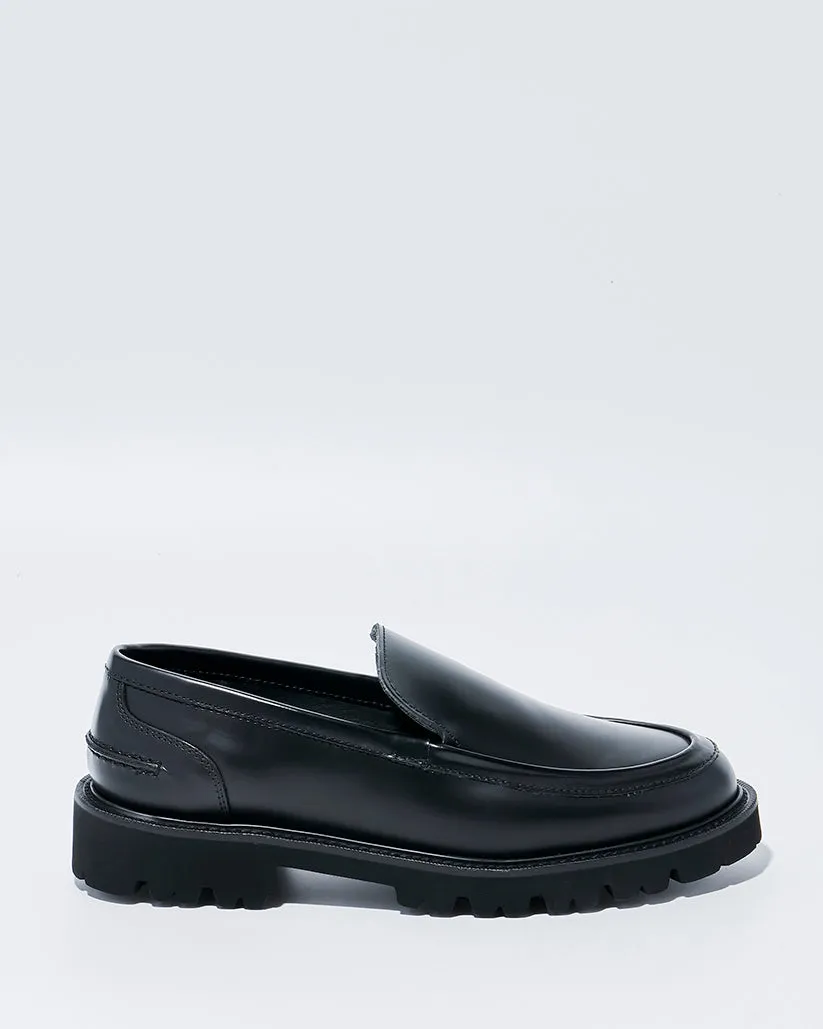 PLAIN LOAFERS BLACK