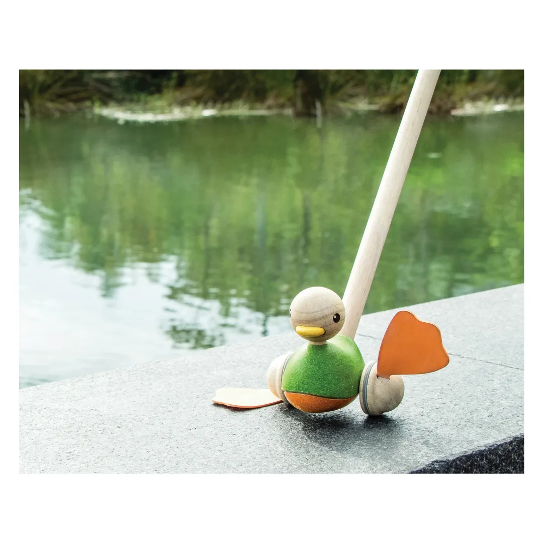 Plan Toys - Push Along Duck
