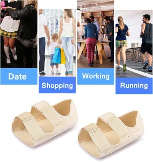 Plantar Fasciitis Gel Heel Protectors - Heel Cups with Arch Support for Women & Men - Heel Inserts with Adjustable Straps for Heel Pain & Flat Feet, 1 Pair (Small)