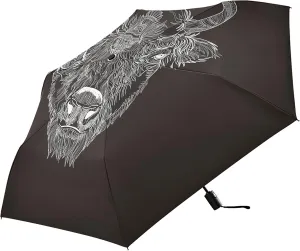Poeticcity Automatic Folding Umbrella, Auto Open/Close Anti-UV 3 Folds Parasol, Compact Windproof Strong Umbrellas for Travel Sun & Rain