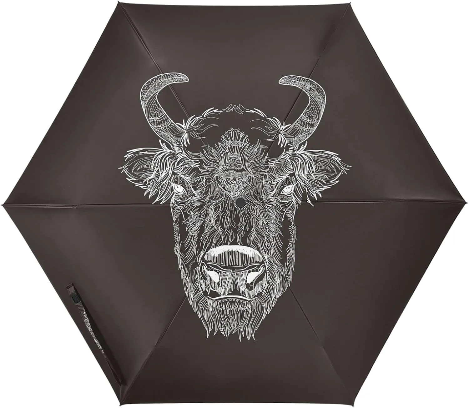 Poeticcity Automatic Folding Umbrella, Auto Open/Close Anti-UV 3 Folds Parasol, Compact Windproof Strong Umbrellas for Travel Sun & Rain