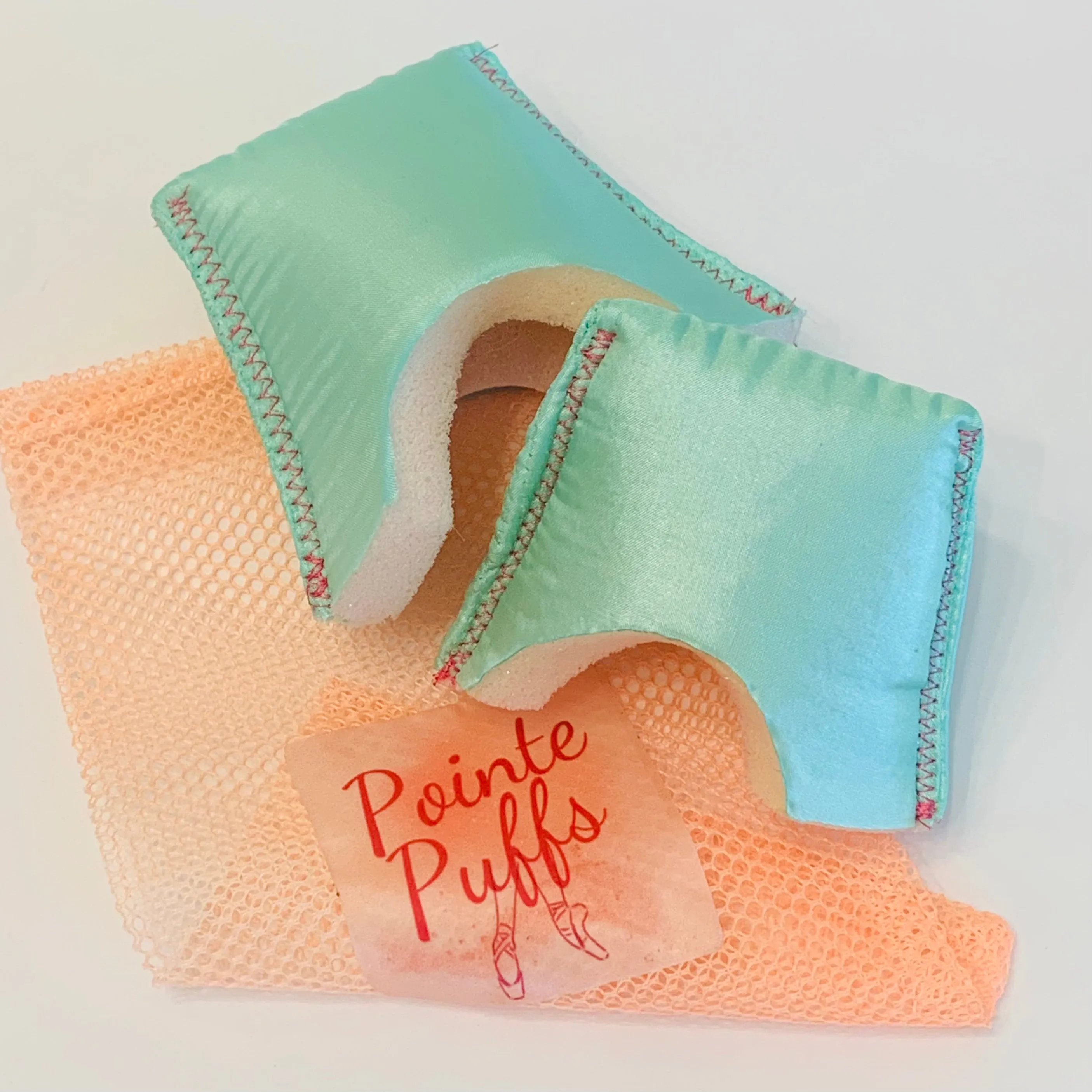 Pointe Puffs Memory Foam Toe Pads - Light Support